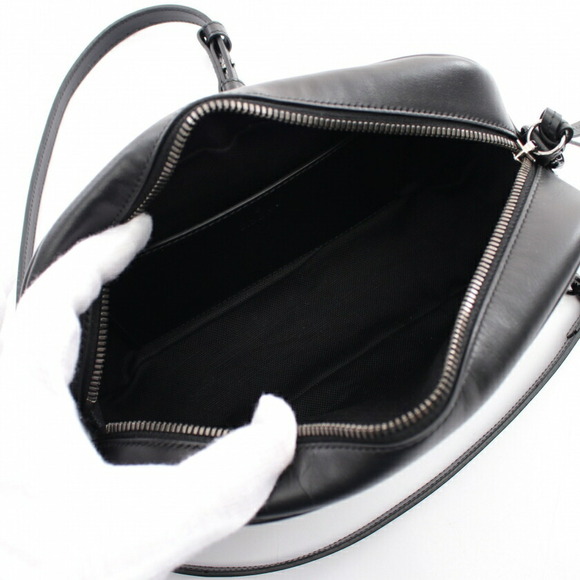 Gucci GG Marmont chain Shoulder Bag black leather - Picture 3 of 6